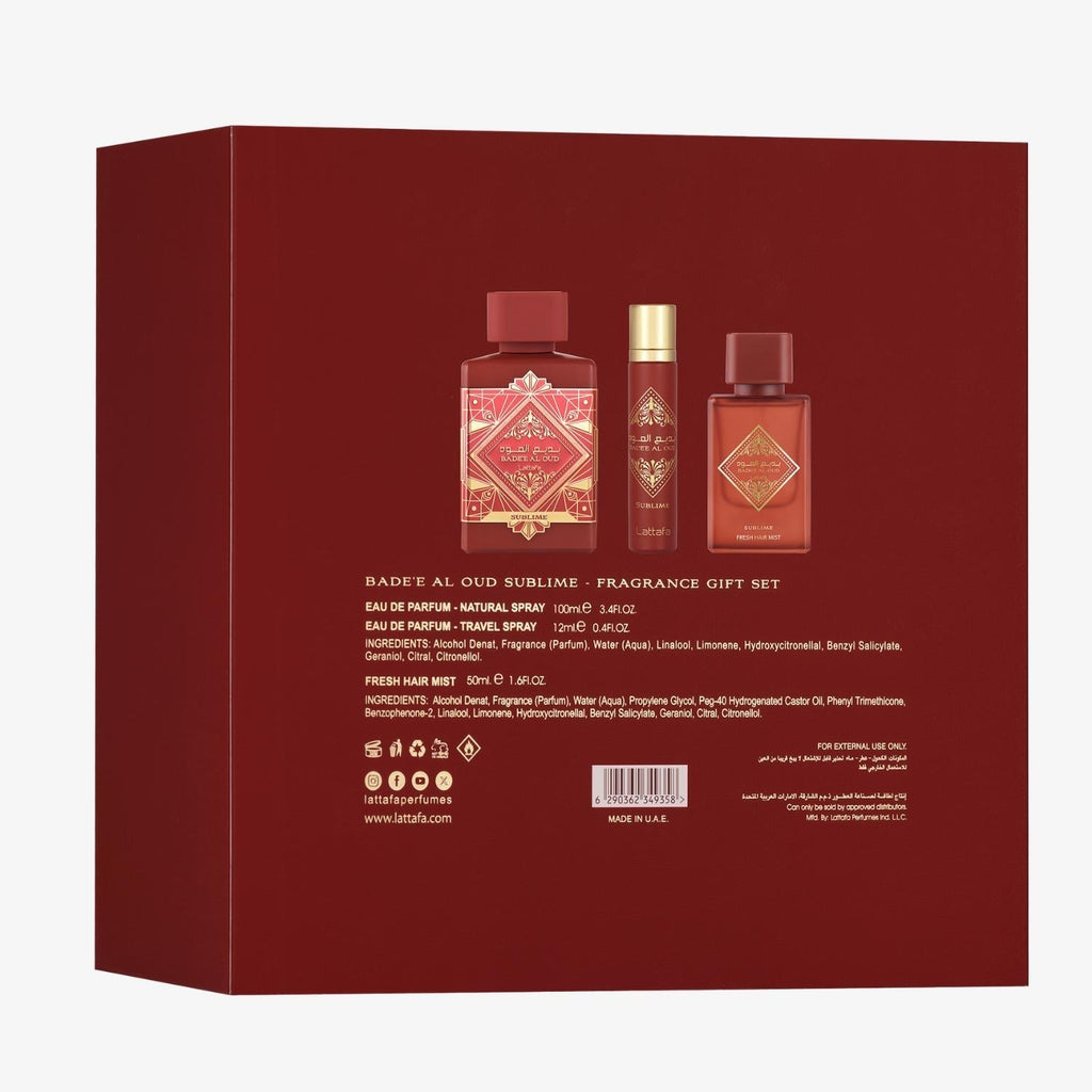 Bade'e Al Oud Sublime Gift Set
